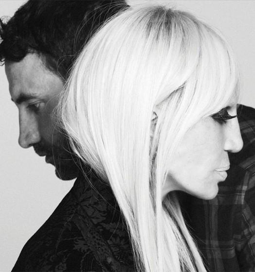 i_D's tweet photo. Riccardo and Donatella team up for Givenchy in a rare cross-brand ad: http://t.co/HQXpJZbnxh http://t.co/73mVkOSAM8