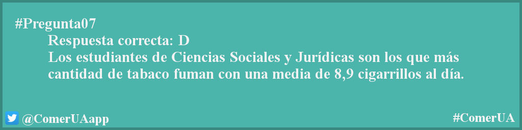 ComerUAapp's tweet photo. @MauriceChor jajjajan no, son los q menos. Es la D http://t.co/Ufvai1LNeC