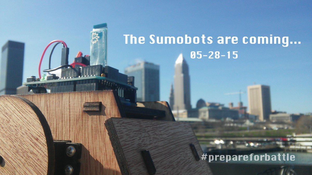They are coming... #PrepareForBattle on May 28th: ow.ly/MeeVf #nodebots