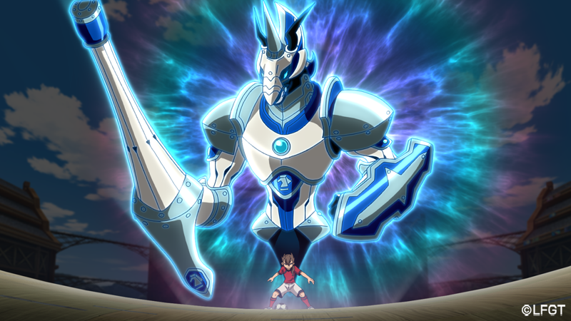 InazumaEGOFR's tweet photo. Wow, ça c'est un esprit guerrier qui en jette ! Dommage qu'il ne soit pas du côté de Raimon… #InazumaEleven #badguys http://t.co/FDhb7IYPsQ