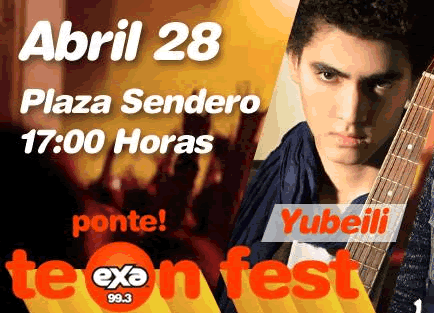 cris_manager's tweet photo. HOY No te Pierdas a @OmarYubeili en #ExaTeen @EXAMERIDA http://t.co/vRFNuKO3I8