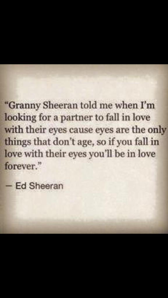 JoLewis76's tweet photo. So beautiful ❤️ wise words grandma @edsheeran 🌺 http://t.co/uMHcvAoWj3