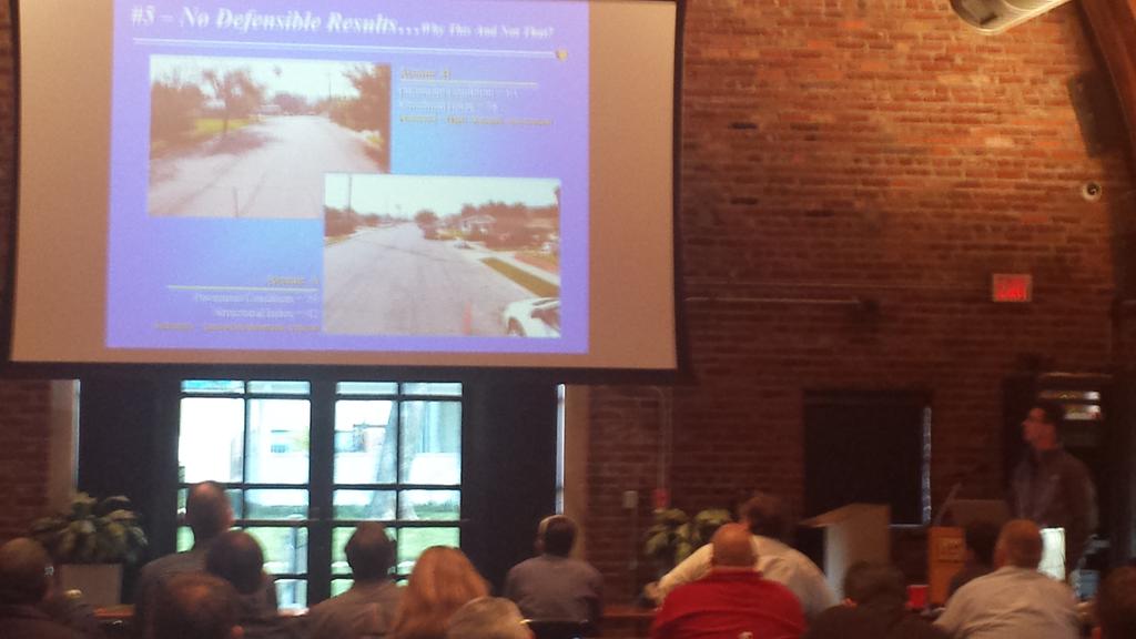LucityAndrea's tweet photo. IMS discusses how to make decisions on street rehabilitation.  *hint: you need defensible results!  #KCRUG @lucityinc http://t.co/Oo4573s8pR