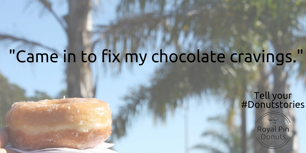 RoyalPinDonuts's tweet photo. S/O to Jane A. for the @Yelp review. Glad we could be your one stop chocolate shop! http://t.co/YbvDF34POL http://t.co/NMLb1uoLBB