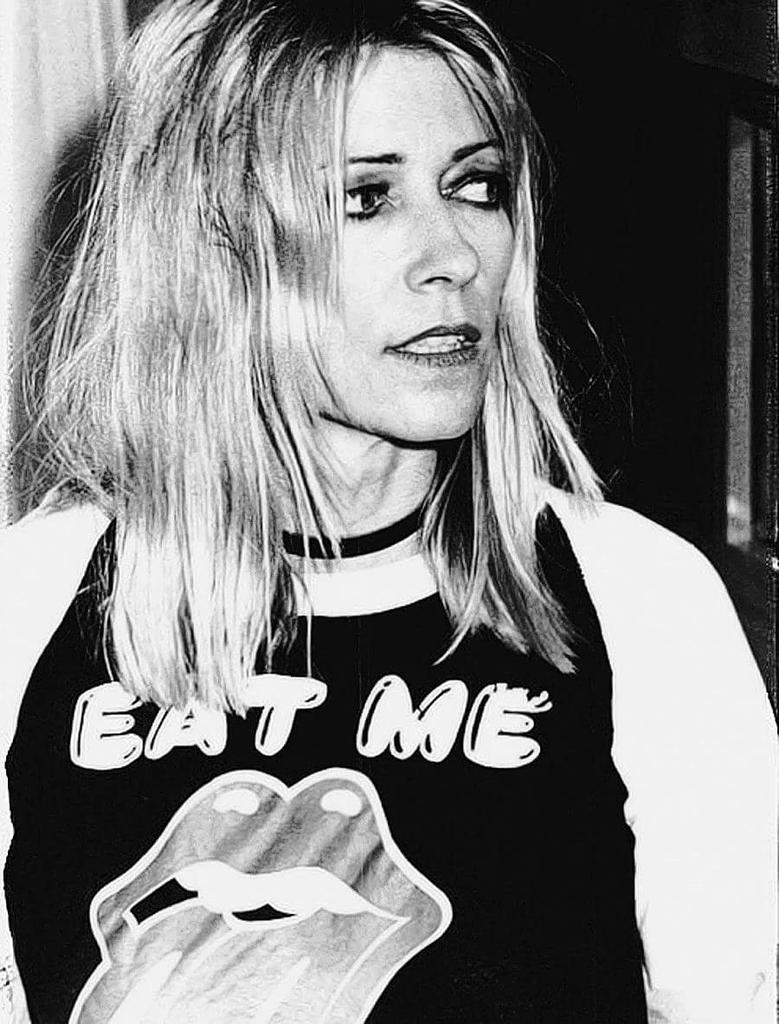  Happy birthday Kim Gordon of Sonic Youth 62 today 