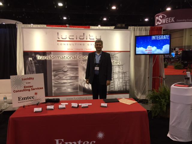 We love our utilities and energy clients! At @CSWEEK? Stop by and see us at booth 618. <a href="/LucidityCG/">Lucidity</a> #csweek2015