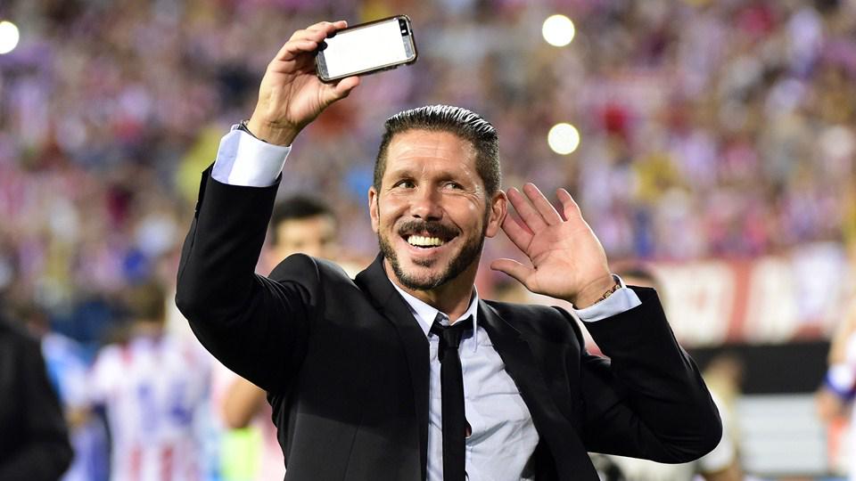 \" A very happy birthday to one of our favourite managers, Diego  EL CHOLO