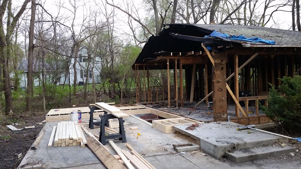 PurofirstofChi's tweet photo. Check out some more pictures from our Rockford fire restoration rebuild!! http://t.co/NvcVexZF76