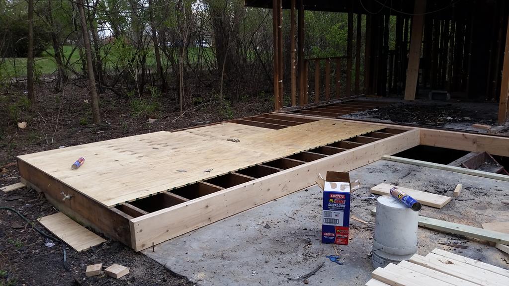 PurofirstofChi's tweet photo. Check out some more pictures from our Rockford fire restoration rebuild!! http://t.co/NvcVexZF76