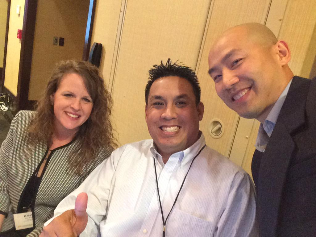 10000selfies's tweet photo. @ISPI1962 #ISPI15 Kristy and Alli: Passionate about creating a community for the Learning Community http://t.co/Cf8YCKny90