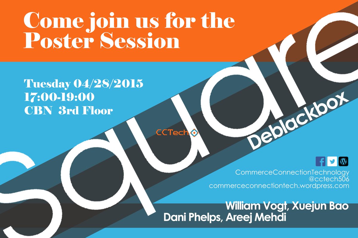 CCTech506's tweet image. Tonight: come join us and find out more about deblackboxing #mobile payment technologies such as #Square