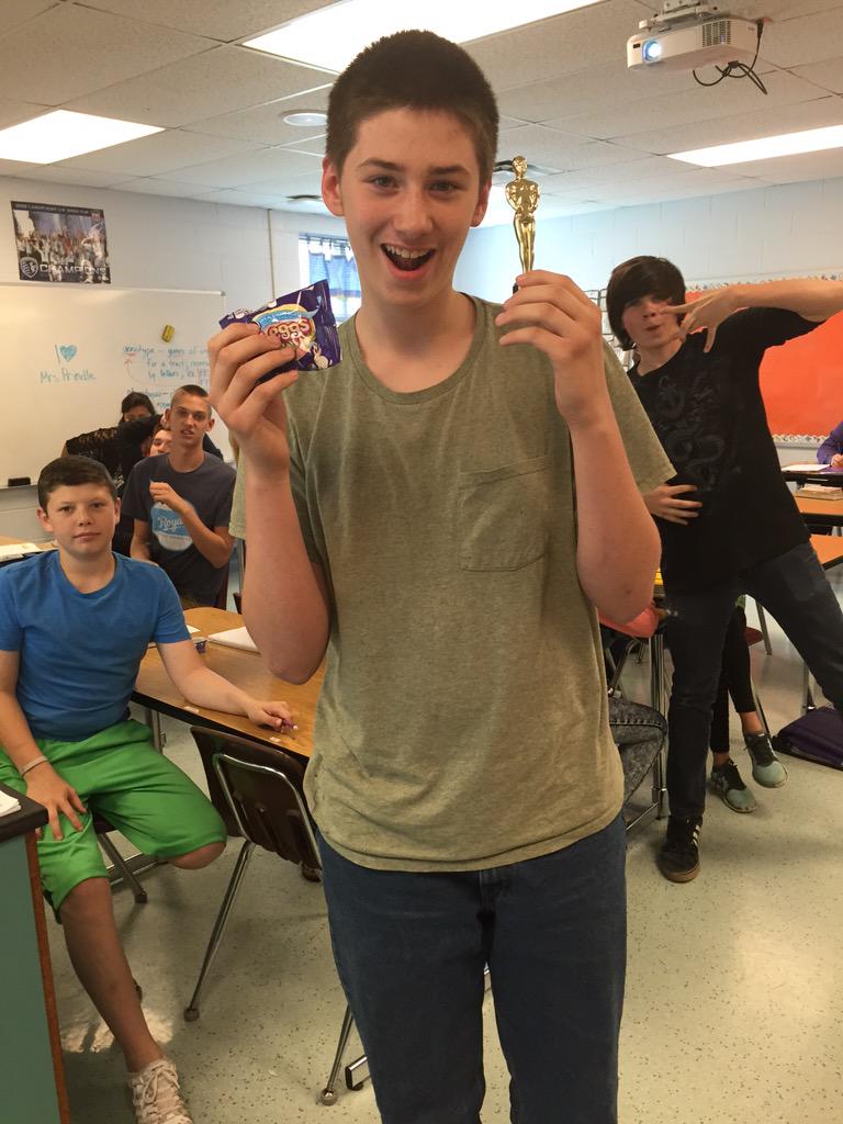 vprindle's tweet photo. Anatomy Award nomination speeches for most important organelle. Congrats to our winners. #LMSLegends @LakeviewLynx http://t.co/FuCfR3n2jJ