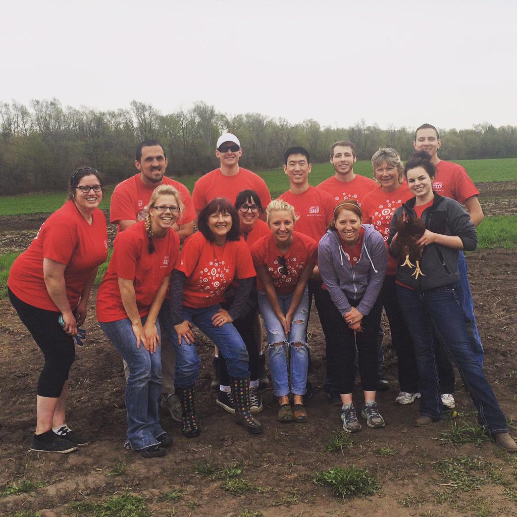 Great day of volunteering at Seeds Farm in Northfield! #T1211 #iloveit