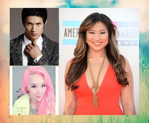   wishes Jenna Ushkowitz, Harry Shum Jr & Xiaxue, a very happy birthday 
