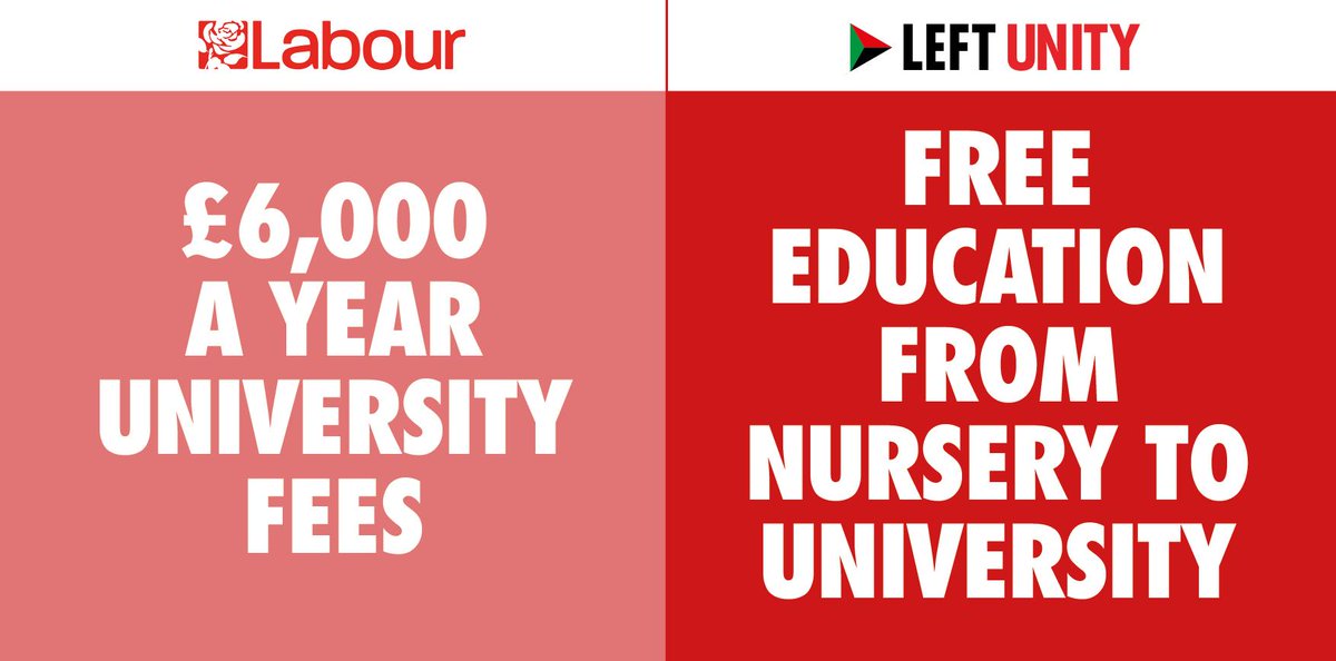 LeftUnityParty's tweet image. #9days9reasons to find an alternative to #Labour