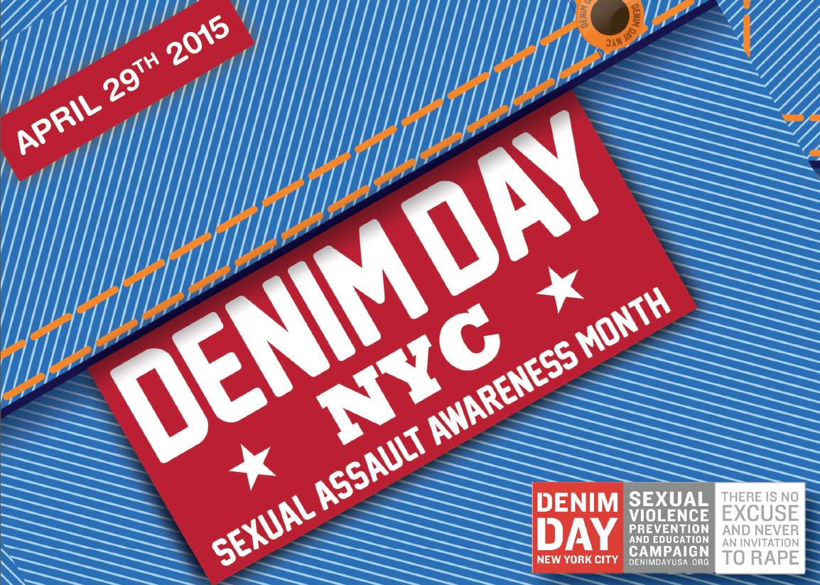 NYCteenDV's tweet photo. Did you know tomorrow is #DenimDay? Wear jeans with a purpose - raise awareness about #SexualAssault. #DenimDayNYC http://t.co/Lq7McNiIZI