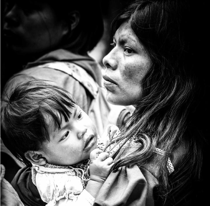 Exposición fotográfica #MemoriasDelFuturo en TransMilenio.