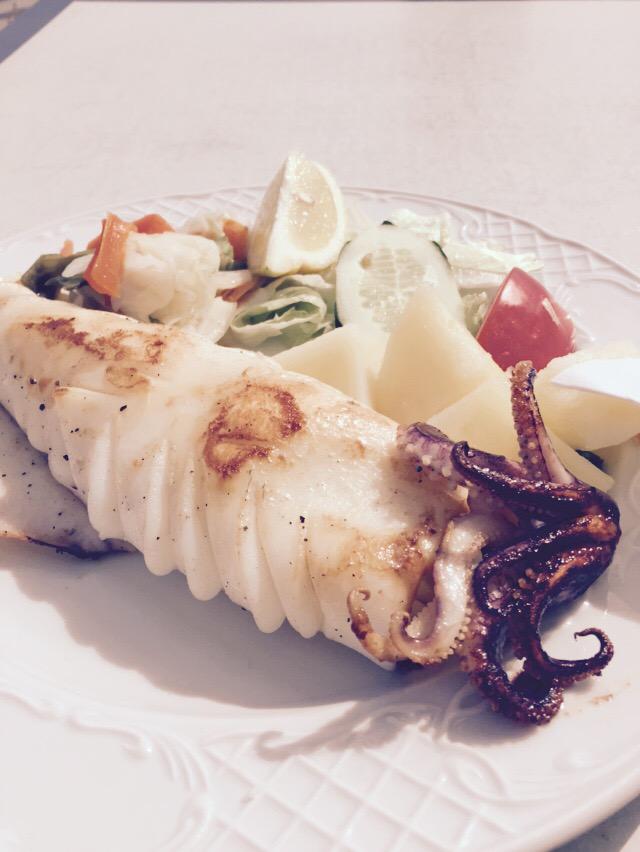 Calamares plancha zoals het hoort, in Spanje 🇪🇸