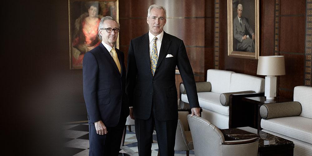 BritishGQ's tweet image. And finally, the Lifetime Achievement award goes to industry legends Chris Corbin and Jeremy King #GQFD