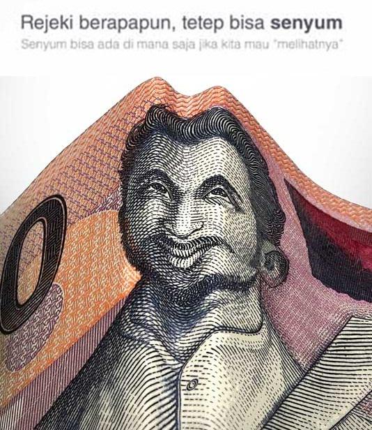 Biar isi dompet tinggal "Kapitan Pattimura", Senyum di pagi hari itu wajib hukumnya :)