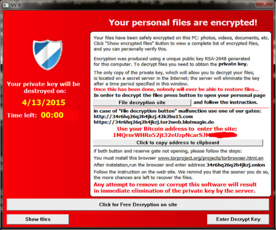Sourcefire's tweet image. Threat Spotlight: TeslaCrypt – Decrypt It Yourself cs.co/6018ABNo via @TalosSecurity #ransomware