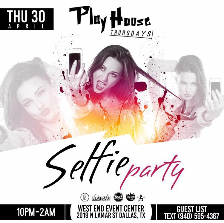 _WINKMEDIA__'s tweet photo. SELFIE PARTY AT PLAYHOUSE THURSDAYS
Text the number to get on my VIP list!! (Ex: John Doe for JT's list) http://t.co/Z4jLNKTDZh