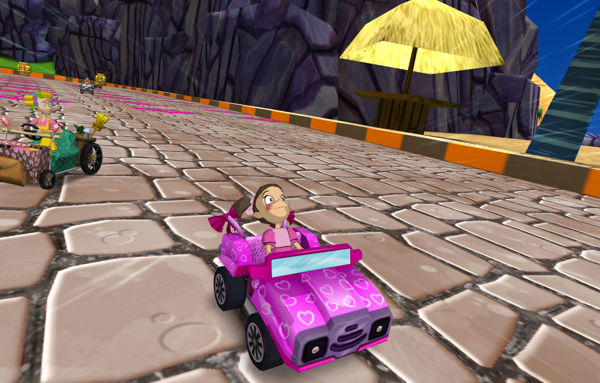 ChavoKart's tweet photo. Si te ganan en El Chavo Kart, diles: "Acúsalo con tu mamá, Quico" http://t.co/9m7pdgQBRP
