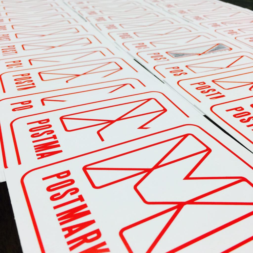 MarkedOKC's tweet photo. The postcards you filled out at #MARKED15 are being mailed out tomorrow! http://t.co/ZAcuqJzhB5