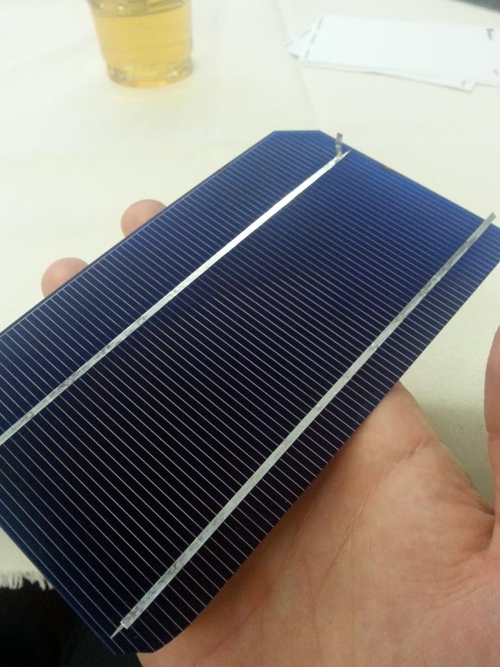 Glattiate's tweet photo. Silicon solar cells #ASUsp http://t.co/dhRVwbm093