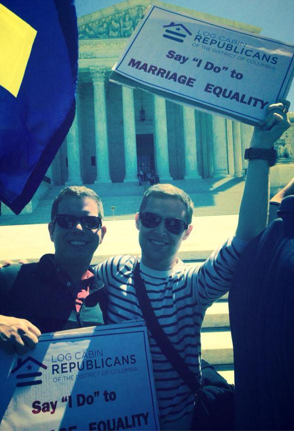 Great 2 represent <a href="/LogCabinGOP/">Log Cabin Republicans</a>  @LCRMiami <a href="/LCRCleveland/">LCR/GreaterCleveland 🇺🇸</a> <a href="/LogCabin_SC/">Log Cabin SC</a> <a href="/LCRWI/">LogCabinGOP - WI</a> <a href="/IowaLogCabin/">Iowa Log Cabin</a> @BerkeleyLCRs etc @ #SCOTUS