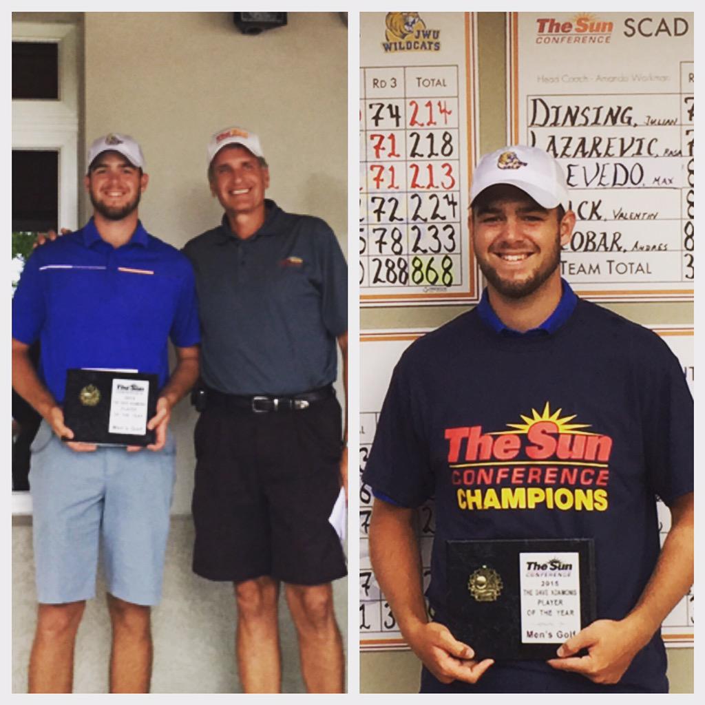 French wins Sun Conference Player of the Year after 3 wins, 6 Top-5's, 8 Top-10's #POY #GreatSeason #GoWildcats