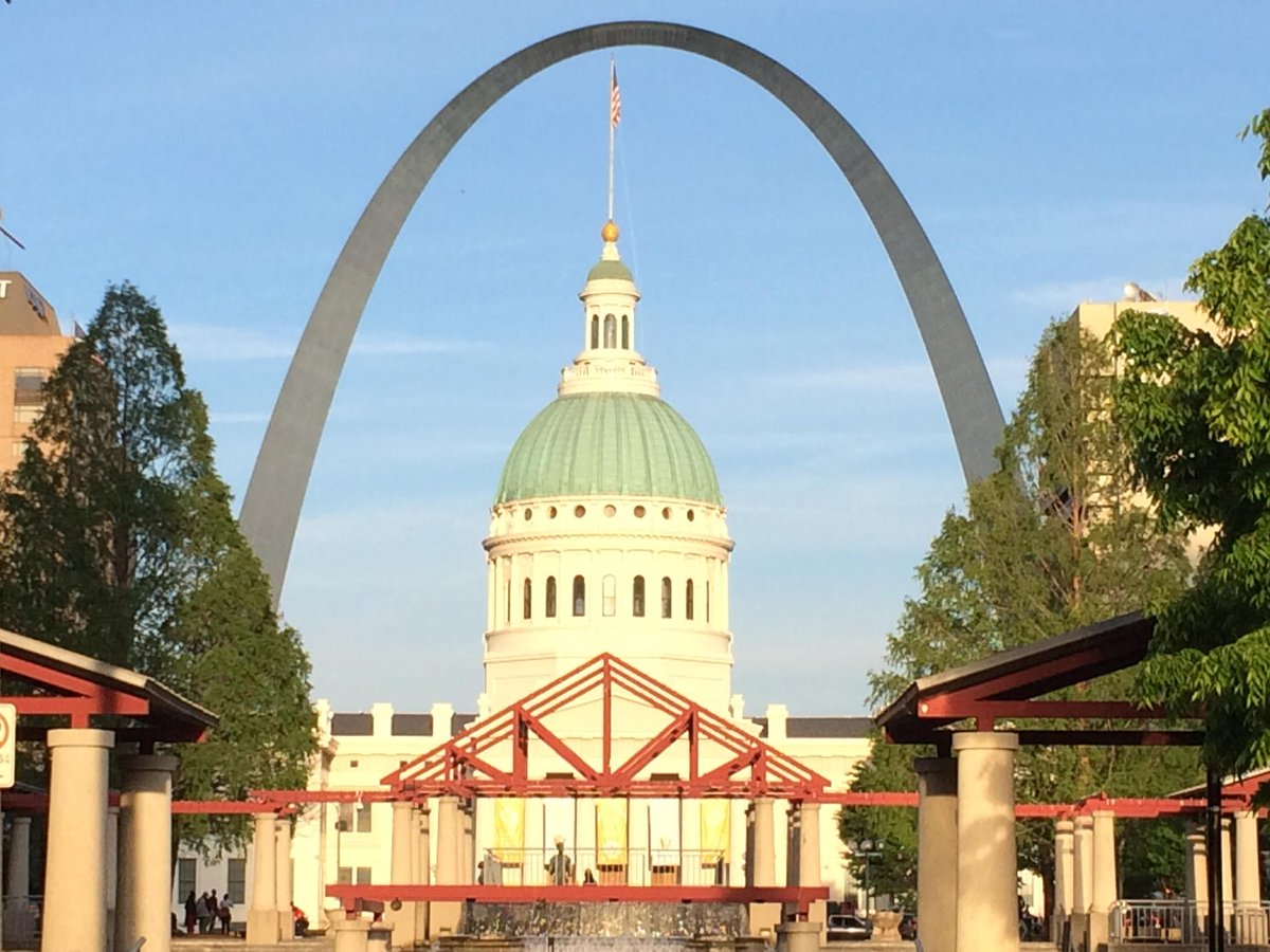 Beautiful evening in St. Louis during #nwfaexpo