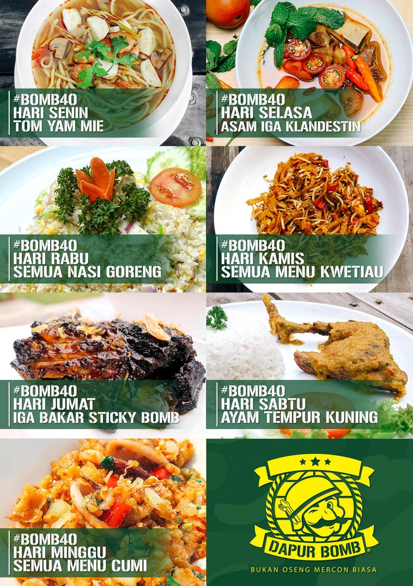 > Diskon 40%-nya tinggal 2 HARI LAGEEE.... BURUAN SERANG SEBELUM HABIS komandan! (#BOMB40). :D