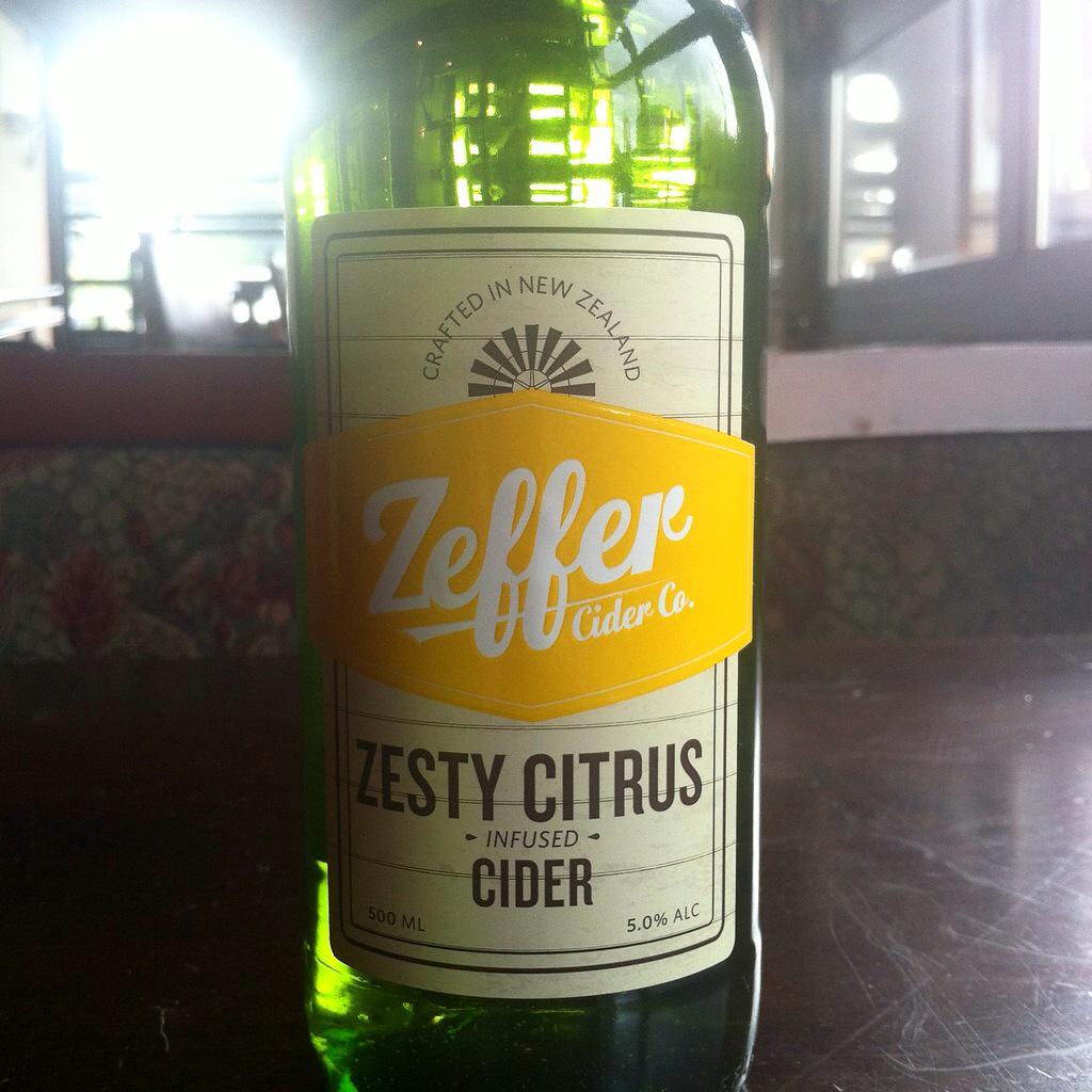 New to the shop <a href="/zeffercider/">Zeffer Cider Co.</a> Zesty Citrus . The first of many new citrus ciders coming out over the next few weeks!