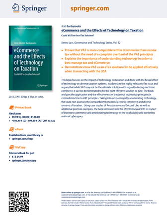 ABardopoulos's tweet photo. 'eComm&amp;Effects of Tech on Tax, Could VAT be the eTax Solution?' available@ http://t.co/VLL5SWyXu4 -search Bardopoulos http://t.co/XbZs75oUdk