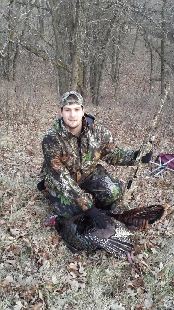 Workbench10's tweet photo. First ever gobbler @Tworky69  #FarmTrophyWall http://t.co/wcLw31Txp0