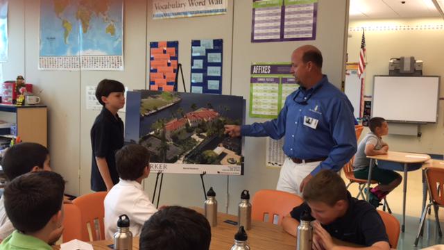 MarkerConstruct's tweet photo. Grey Marker spoke to a group of students at NSU 2015 Career Day with his son Trey Marker in attendance. http://t.co/1W3MmE4a2l