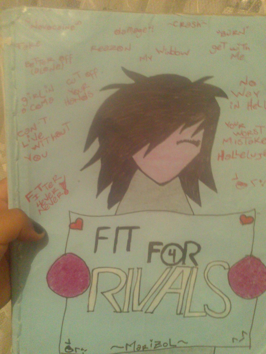 MeriShadow's tweet image. I will always be a follower of  @iamreneephoenix 
my notebook decorated @fitforrivals always with me!!!