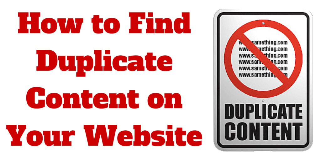 How to Find Duplicate Content on Your Website buff.ly/1DxnzjB via @v9seo #contentmarketing