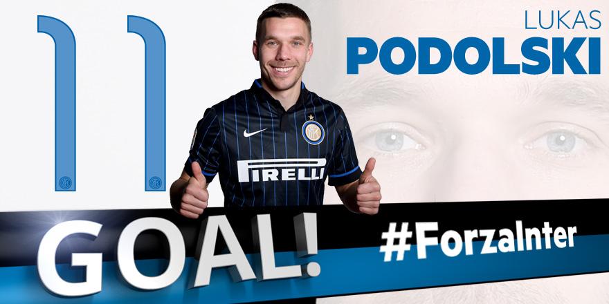 Inter_id's tweet photo. 65: GOOOOOOOOL! @Podolski10 mencetak gol pertamanya untuk #Inter! #UdineseInter 1-2 http://t.co/PHmUT5P0IQ