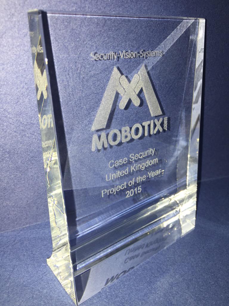 CASE_Security's tweet photo. http://t.co/zO5JnXwUP5 #mobotix @MOBOTIX_AG #award #security #casesecurity http://t.co/MiNw4lGq5X