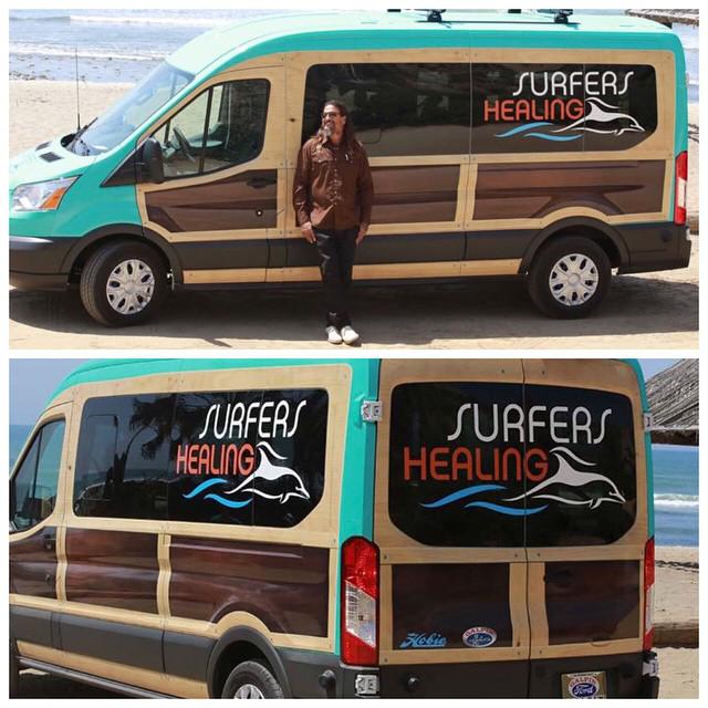 DanielPaisner's tweet photo. ride the wave - sweet new woodie, donated by @Ford for great new #GoFurther campaign... #AutismAwarenessMonth http://t.co/AtNzcAJiCa