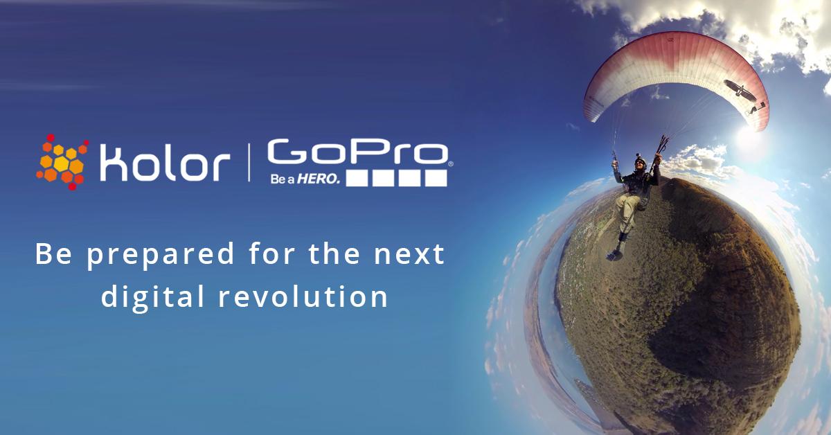 kolorcompany's tweet photo. Kolor joins @GoPro, be prepared for the next digital revolution! A few words from our CEO: http://t.co/XkGcvfaDCD http://t.co/RZZ6km7zzQ