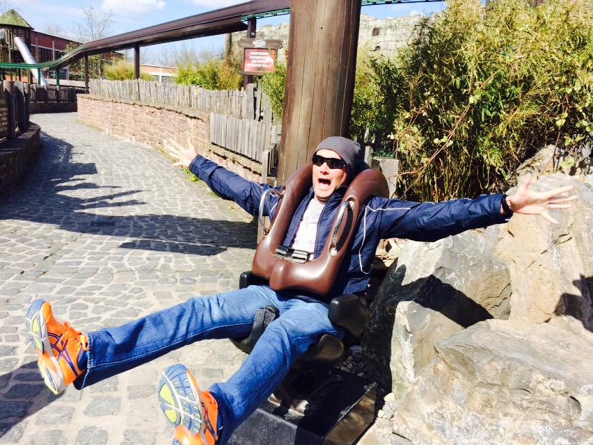 KeeBridget's tweet photo. @StDavids_Marist hockey have an enjoyable day of rides and fun and Heide Park, Hamburg http://t.co/ikt1dPnZRt