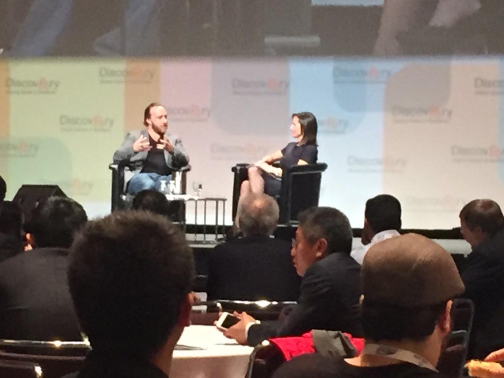 BSywash's tweet photo. Chad Hurley at discovery 2015 @freshlyboxed #SenecaHELIX #OCEDiscovery http://t.co/L1HN8ttdJJ