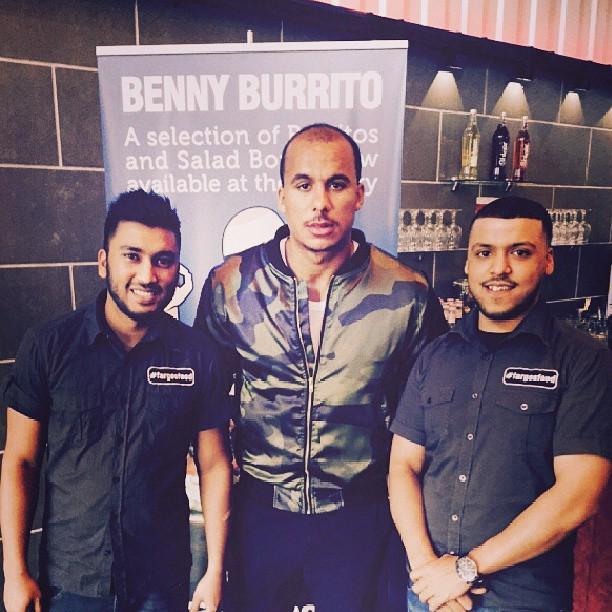 It was great to meet <a href="/g_agbonlahor/">Gabby Agbonlahor</a> down at the Factory today.  Good luck for the final! #avfc #fargosfoodfactory #f…