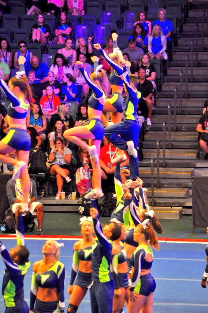 TheCheerVille's tweet photo. Looking to tryout for a Worlds team around Nashville? CheerVille is the place to be!💚💙🌎  https://t.co/EF7MAL7AlS http://t.co/tTpL0ONudh