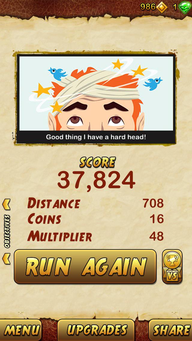 Strellakat's tweet photo. I got 37824 points while escaping from a Giant Demon Monkey. Beat that! http://t.co/VdYufYa7oB http://t.co/SW3B9vptvc