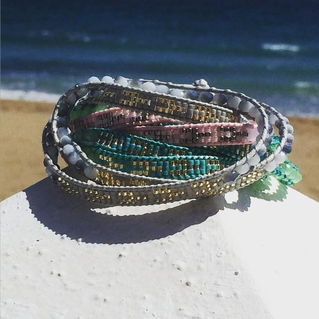 #bohemian #miyuki #wrapbracelet  by #Jozemiek ! #handmade eith ❤️ #braceletlovers #Ibiza #… ift.tt/1GCFOJk