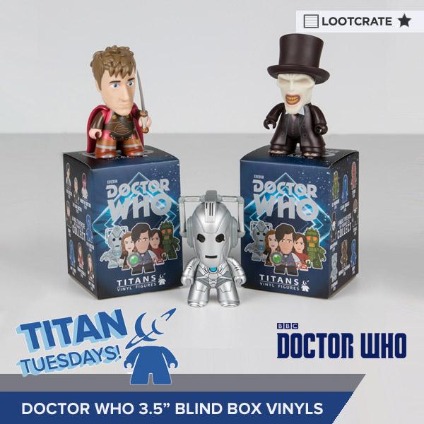 lootcrate's tweet photo. #TitanTuesdays! Win 5 #DoctorWho Geronimo Collection Figurines from @TitanMerch! #WeLoveTITANS http://t.co/rkBjaBZiFI http://t.co/yaIq6GSlfR